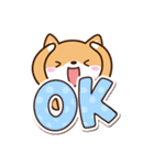 明るい☆まめシバ（個別スタンプ：1）