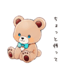 やさしいくまの読書時間（個別スタンプ：15）