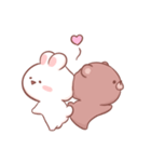 使いやすい❤️うさくま3（個別スタンプ：19）