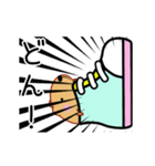 もふもふ動くきゃぴばら【敬語】（個別スタンプ：3）