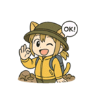 猫耳娘登山スタンプ（個別スタンプ：1）