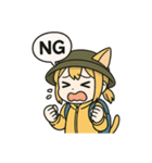 猫耳娘登山スタンプ（個別スタンプ：2）