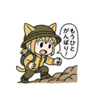 猫耳娘登山スタンプ（個別スタンプ：16）