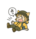 猫耳娘登山スタンプ（個別スタンプ：21）
