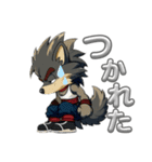 WOLFKING.【ウルフキングの日常】（個別スタンプ：17）