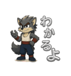 WOLFKING.【ウルフキングの日常】（個別スタンプ：26）