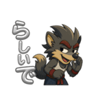 WOLFKING.【ウルフキングの日常】（個別スタンプ：30）