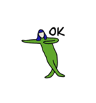 青髪子（個別スタンプ：10）
