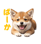 可愛く煽る柴犬☆茶色（個別スタンプ：29）