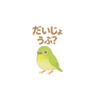 ことりすたんぷ · 言葉だより（個別スタンプ：9）
