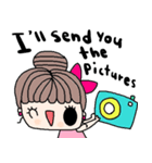 nenerin日常会話スタンプ303英語気遣い（個別スタンプ：38）
