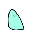 トンガリしてる何か（個別スタンプ：1）