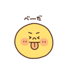 シンプルな顔で伝える感情（個別スタンプ：23）