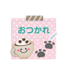 黒猫ちゃん♡好きな文字を入力できる◎（個別スタンプ：7）