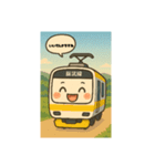 楽しい電車の仲間たち（個別スタンプ：6）