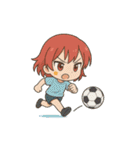 赤髪あかりん、参上！（個別スタンプ：11）