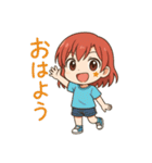 赤髪あかりん、参上！（個別スタンプ：14）