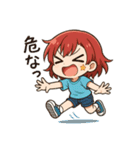 赤髪あかりん、参上！（個別スタンプ：15）