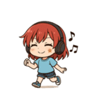 赤髪あかりん、参上！（個別スタンプ：19）