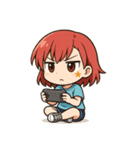 赤髪あかりん、参上！（個別スタンプ：21）
