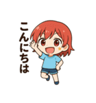 赤髪あかりん、参上！（個別スタンプ：27）