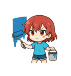 赤髪あかりん、参上！（個別スタンプ：29）