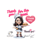 スーパーモデル Yuki.K LINEスタンプ（個別スタンプ：1）