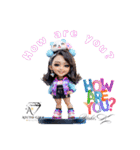 スーパーモデル Yuki.K LINEスタンプ（個別スタンプ：10）