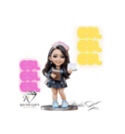 スーパーモデル Yuki.K LINEスタンプ（個別スタンプ：13）