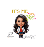スーパーモデル Yuki.K LINEスタンプ（個別スタンプ：17）
