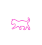 1-3薄枠ひらがな(ピンク)アレンジ用平仮名（個別スタンプ：31）