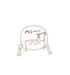 ゆるいもののもの(情緒不安定Ver.女の子)（個別スタンプ：30）