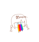 ゆるいもののもの(情緒不安定Ver.女の子)（個別スタンプ：31）