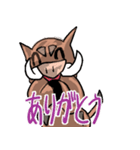 猪突猛進！頑張る猪。（個別スタンプ：15）