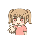 情緒が忙しいハート目ちゃん（個別スタンプ：5）