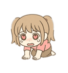 情緒が忙しいハート目ちゃん（個別スタンプ：10）