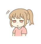 情緒が忙しいハート目ちゃん（個別スタンプ：12）