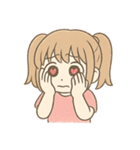 情緒が忙しいハート目ちゃん（個別スタンプ：16）