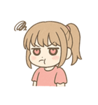 情緒が忙しいハート目ちゃん（個別スタンプ：19）