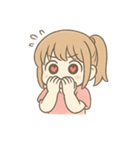 情緒が忙しいハート目ちゃん（個別スタンプ：20）