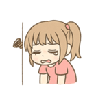 情緒が忙しいハート目ちゃん（個別スタンプ：24）