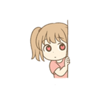 情緒が忙しいハート目ちゃん（個別スタンプ：26）