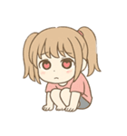 情緒が忙しいハート目ちゃん（個別スタンプ：27）