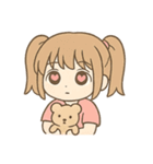情緒が忙しいハート目ちゃん（個別スタンプ：29）