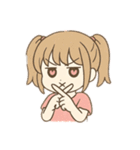 情緒が忙しいハート目ちゃん（個別スタンプ：32）
