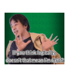 ひろゆきENGLISH 日本語じゃなく英語で（個別スタンプ：18）