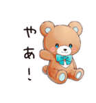 やさしいくまの海辺時間（個別スタンプ：3）