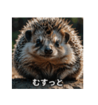 「ハリネズミの感情爆発（個別スタンプ：10）