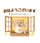 ラフな敬語の癒しやんこのキジトラクリーム（個別スタンプ：5）