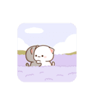 もちもち動くももねこちゃん16（個別スタンプ：3）